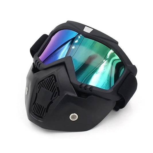 Glasses For Bikes Face Mask Helmet For Bike Bikes Modification Parts Goggles Face Helmet Mask Fog-proof Warm Goggles Mask